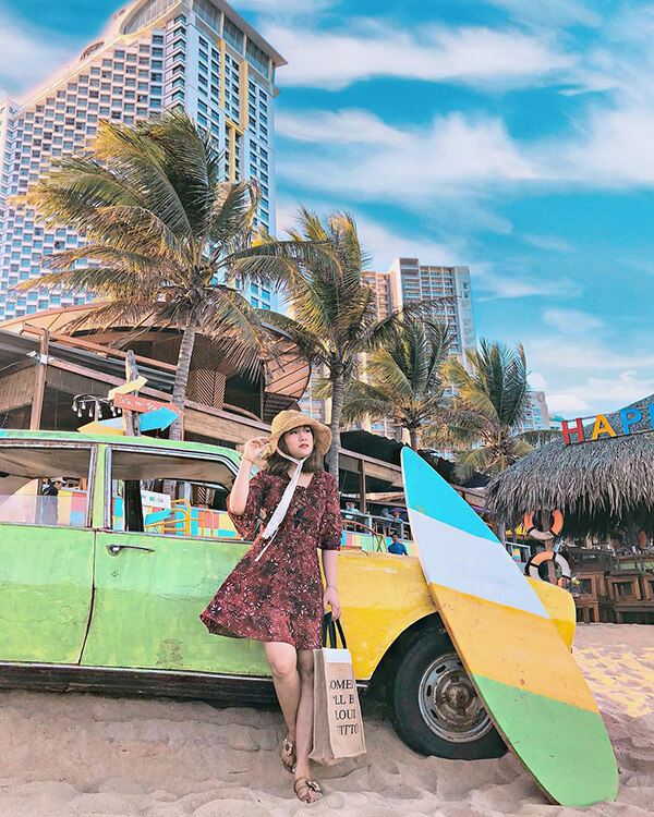 địa điểm check in sống ảo nha trang happy beach