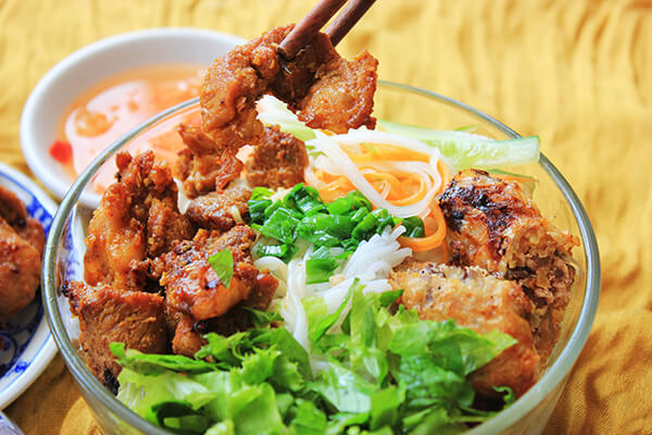 bún thịt nướng món ngon đà nẵng