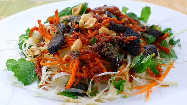 nộm bò khô món ngon đà nẵng