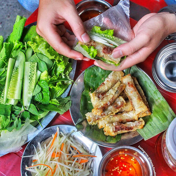 ram cuốn cá món ngon đà nẵng