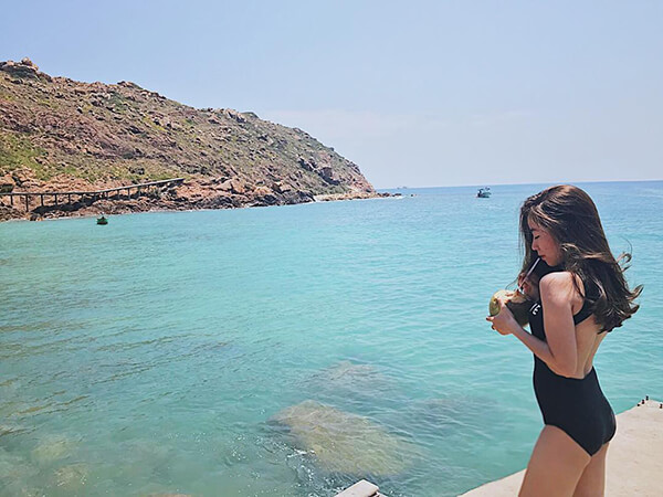 địa điểm check in sống ảo quy nhơn đảo hòn khô