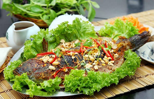 cá mú nướng mọi món ngon phú quốc