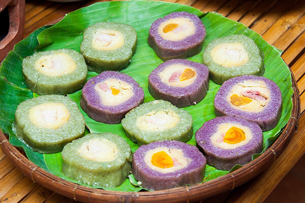 bánh tét mật cật món ngon phú quốc