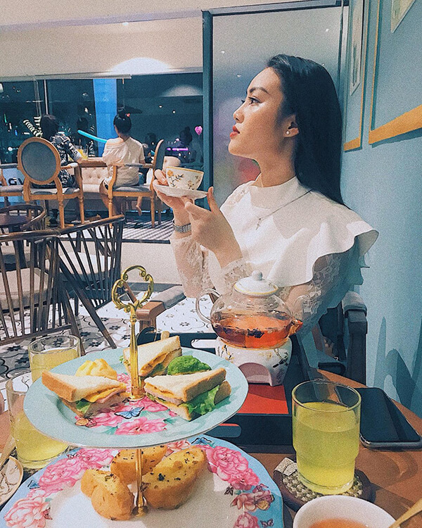 quán cà phê đẹp ở quy nhơn vybelle tea house