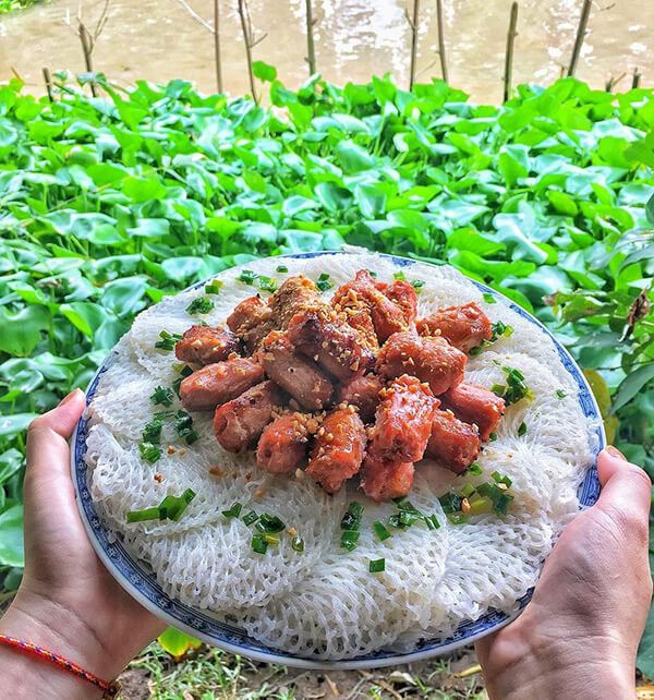 bánh hỏi mật võng phong điền