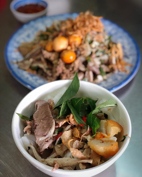 bánh ướt lòng gà đà lạt