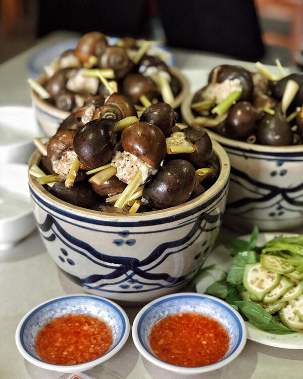 ốc bươu nhồi thịt đà lạt
