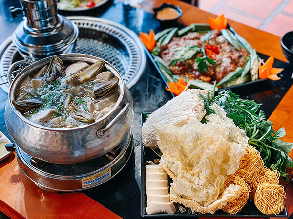 lẩu bò tơ atiso đà lạt