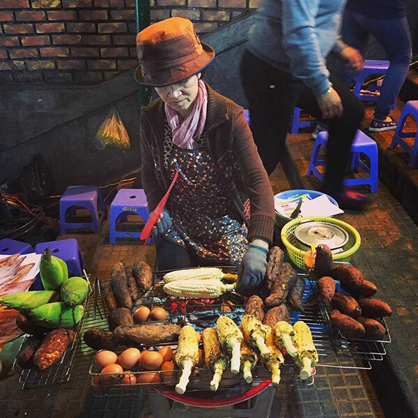 bắp khoai nướng đà lạt