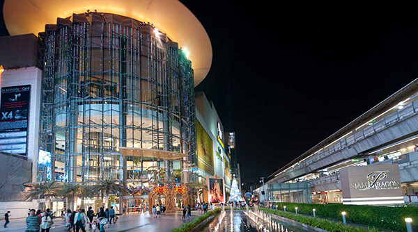trung tâm mua sắm siam paragon thái lan elines