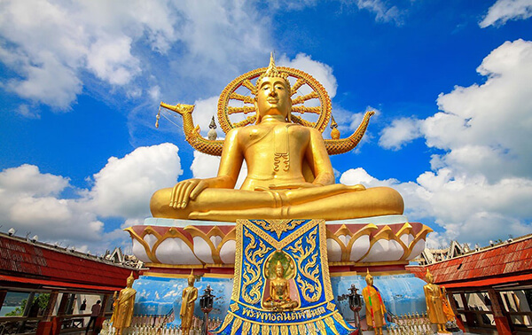 đền big buddha temple thái lan elines